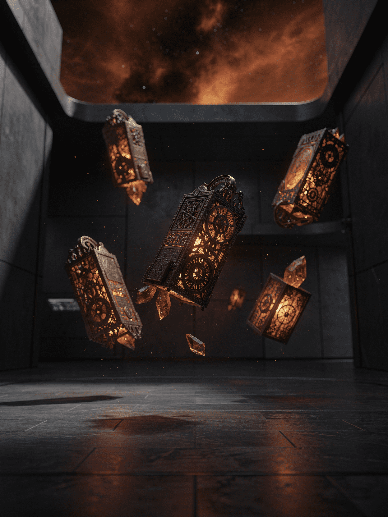 manga univers gothique cendres